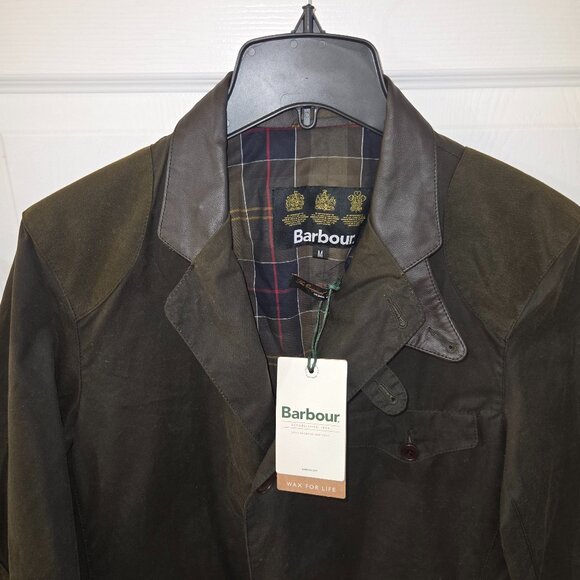 Barbour Beacon Sports Waxed Jacket - Picture 2 of 14